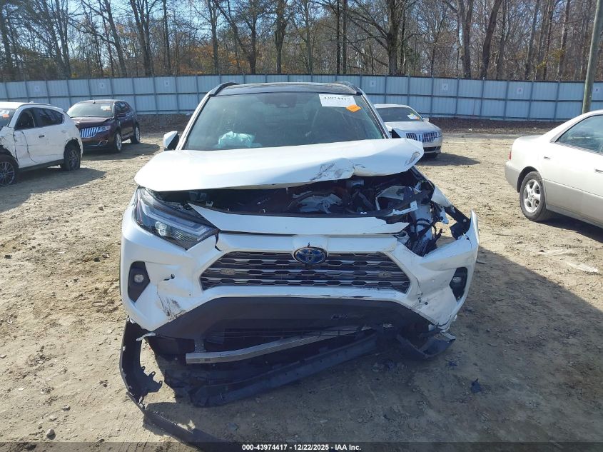 2024 Toyota Rav4 Hybrid Limited VIN: 4T3D6RFV1RU140283 Lot: 43974417