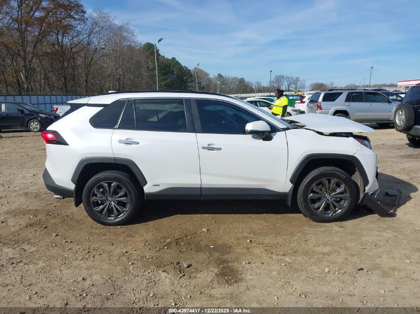 2024 Toyota Rav4 Hybrid Limited VIN: 4T3D6RFV1RU140283 Lot: 43974417