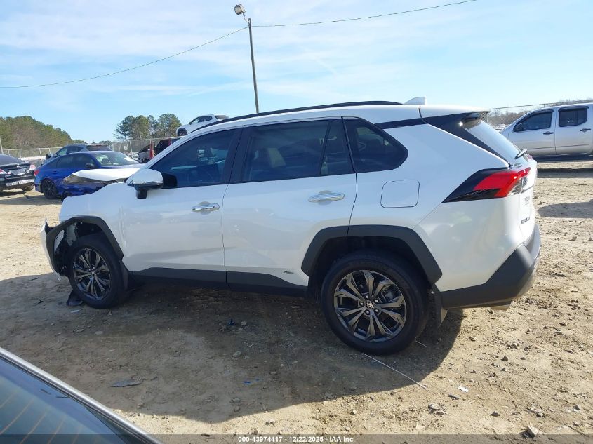 2024 Toyota Rav4 Hybrid Limited VIN: 4T3D6RFV1RU140283 Lot: 43974417
