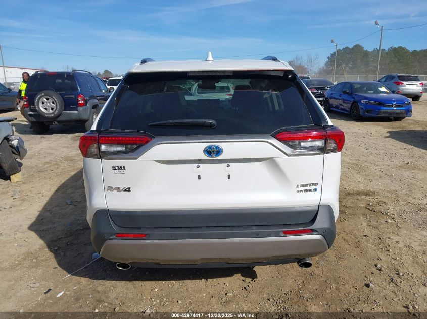 2024 Toyota Rav4 Hybrid Limited VIN: 4T3D6RFV1RU140283 Lot: 43974417