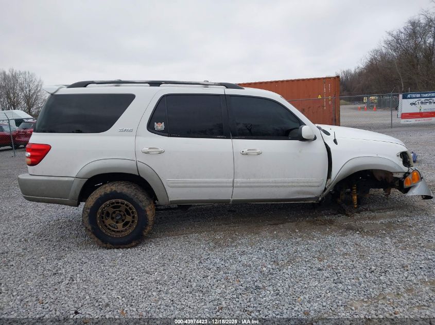 2004 Toyota Sequoia Sr5 V8 VIN: 5TDBT44A74S231944 Lot: 43974423