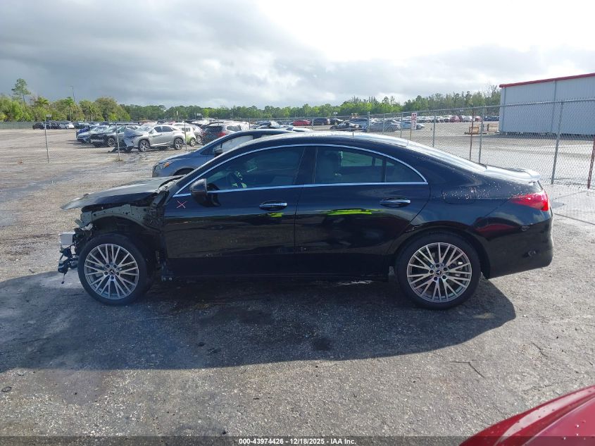 2025 Mercedes-Benz Cla 250 Coupe VIN: W1K5J4GB8SN556926 Lot: 43974426