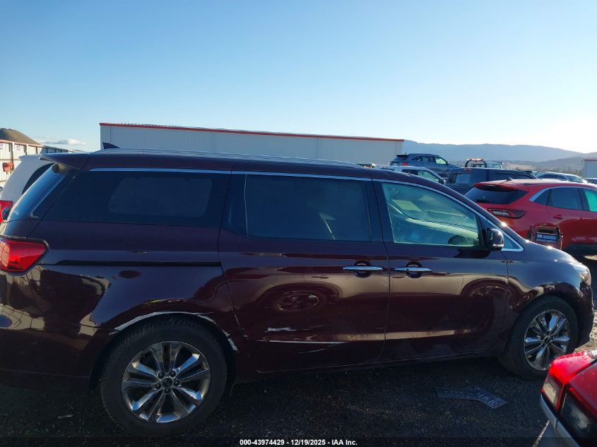 2015 Kia Sedona Sx Luxury VIN: KNDME5C12F6033981 Lot: 43974429