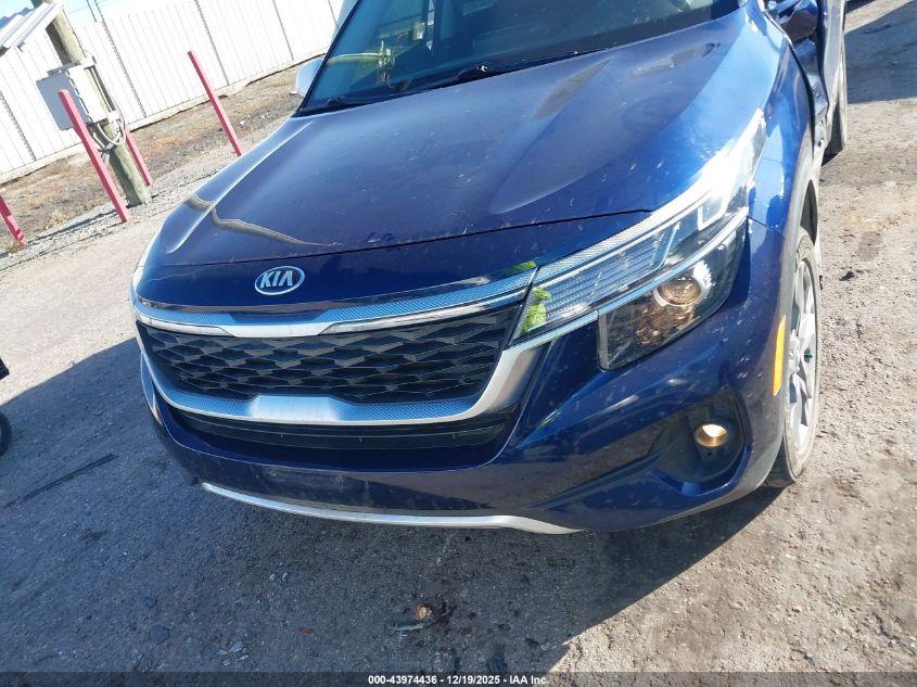 2021 Kia Seltos S VIN: KNDEU2AA2M7058203 Lot: 43974436