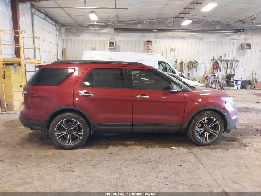 2014 Ford Explorer Sport VIN: 1FM5K8GT3EGB35238 Lot: 43974437