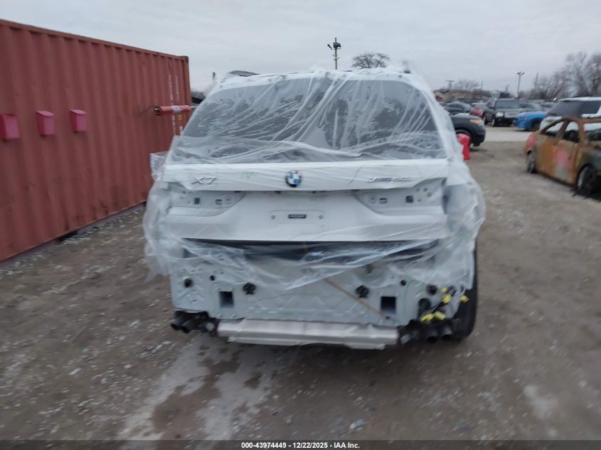 2019 BMW X7 xDrive50I VIN: 5UXCX4C52KLS38729 Lot: 43974449