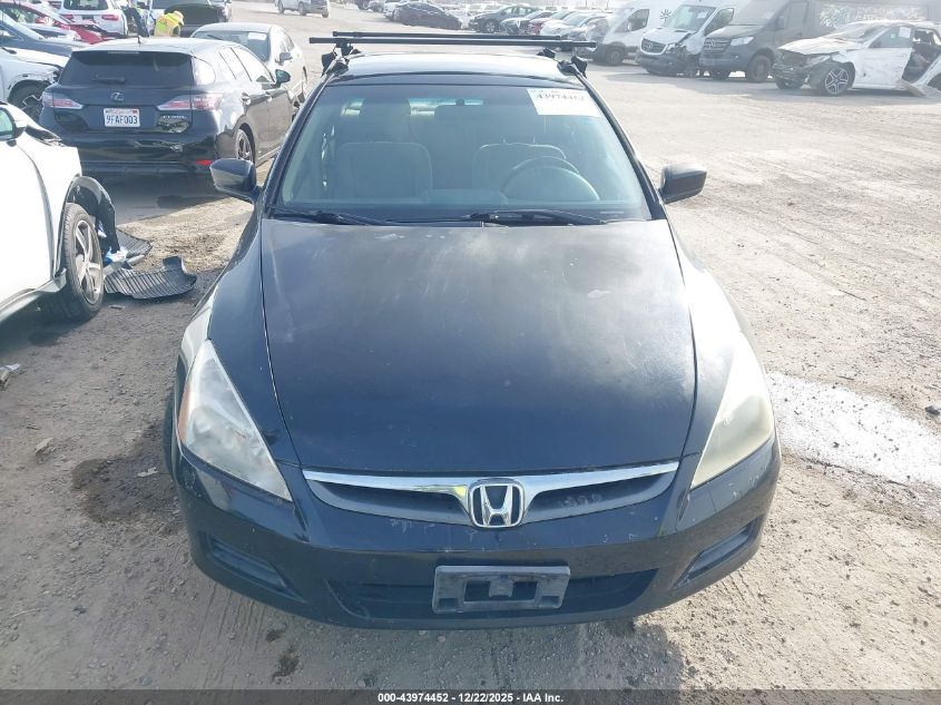 2007 Honda Accord 2.4 Lx VIN: 1HGCM56457A113697 Lot: 43974452