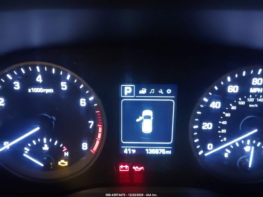 2017 Hyundai Tucson Se VIN: KM8J23A45HU328726 Lot: 43974470