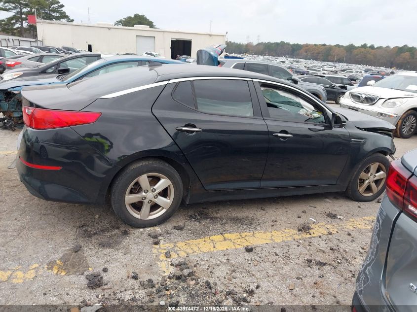 2015 Kia Optima Lx VIN: KNAGM4A79F5660598 Lot: 43974472