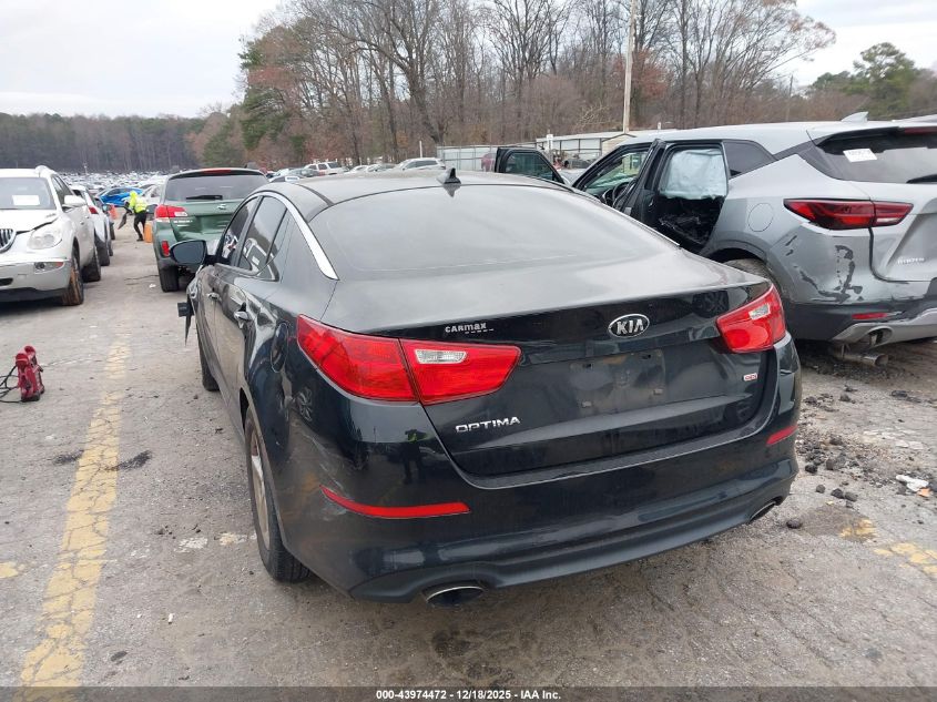 2015 Kia Optima Lx VIN: KNAGM4A79F5660598 Lot: 43974472