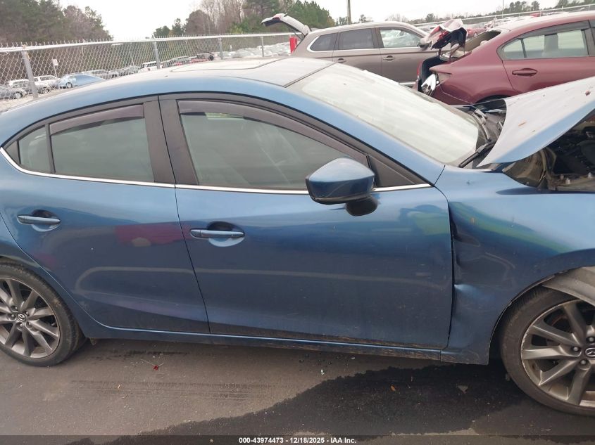 2018 Mazda Mazda3 Touring VIN: 3MZBN1L34JM274478 Lot: 43974473