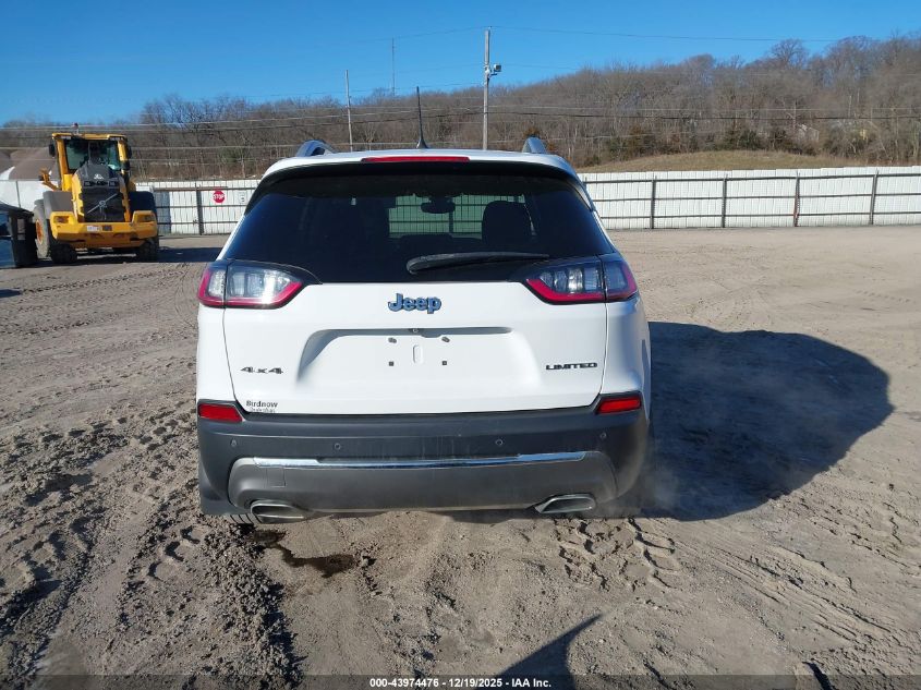 2019 Jeep Cherokee Limited 4X4 VIN: 1C4PJMDX7KD482097 Lot: 43974476