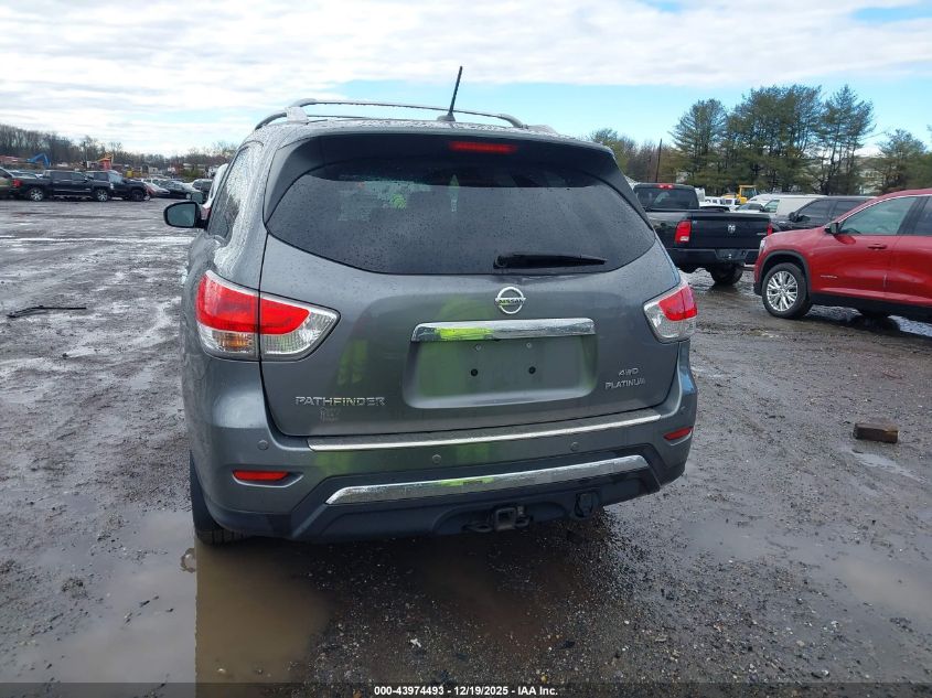 2015 Nissan Pathfinder Platinum VIN: 5N1AR2MMXFC659435 Lot: 43974493