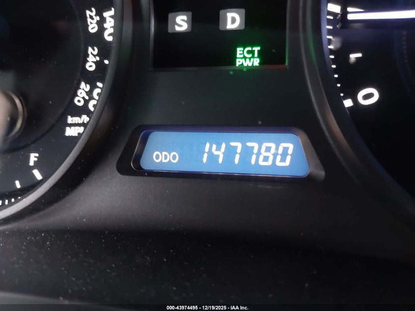 2008 Lexus Is 250 VIN: JTHBK262185052869 Lot: 43974495