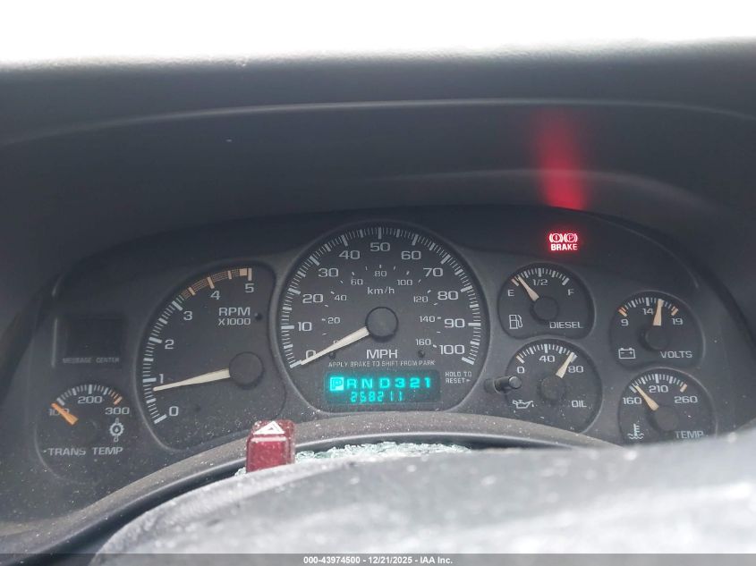 2001 Chevrolet Silverado 2500Hd Ls VIN: 1GCHK23111F209078 Lot: 43974500