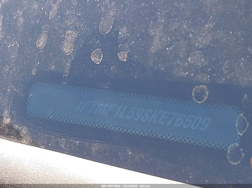 2025 Ford F-150 Xl VIN: 1FTMF1L59SKE76509 Lot: 43974504