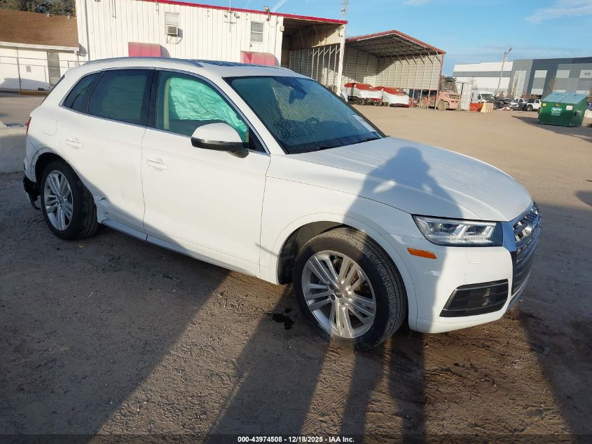 2019 Audi Q5 45 Premium VIN: WA1BNAFY6K2092763 Lot: 43974508