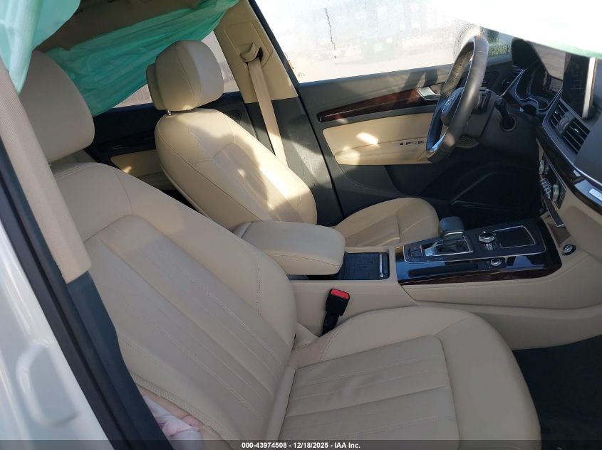 2019 Audi Q5 45 Premium VIN: WA1BNAFY6K2092763 Lot: 43974508