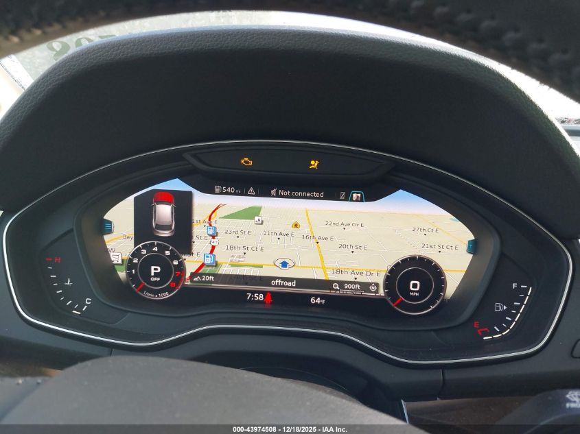 2019 Audi Q5 45 Premium VIN: WA1BNAFY6K2092763 Lot: 43974508