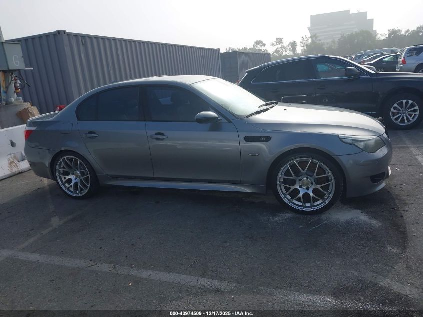 2008 BMW M5 VIN: WBSNB93518CXO8451 Lot: 43974509
