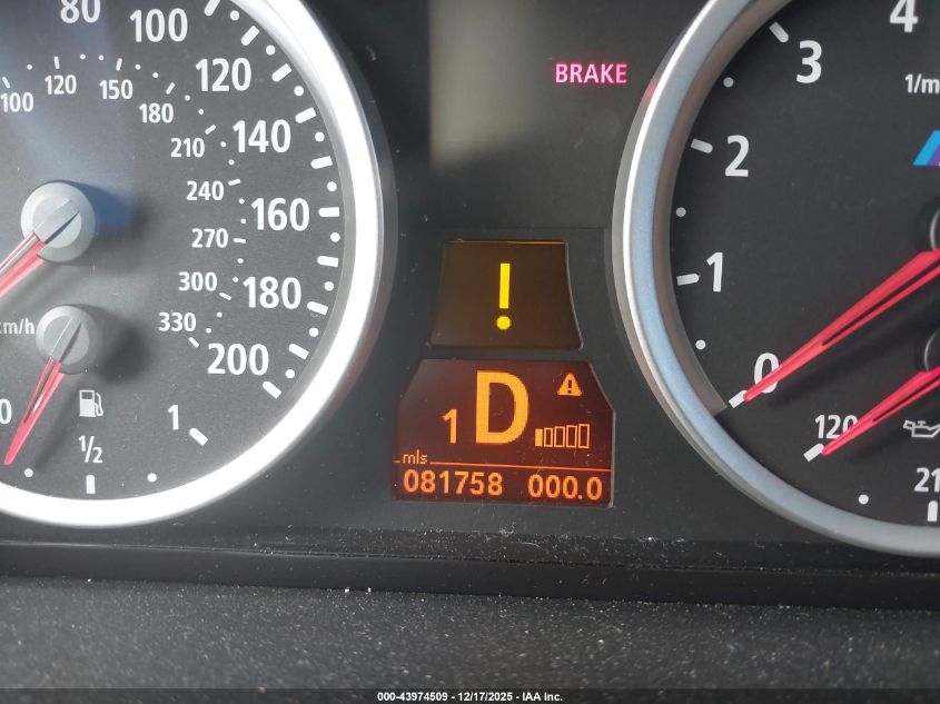 2008 BMW M5 VIN: WBSNB93518CXO8451 Lot: 43974509