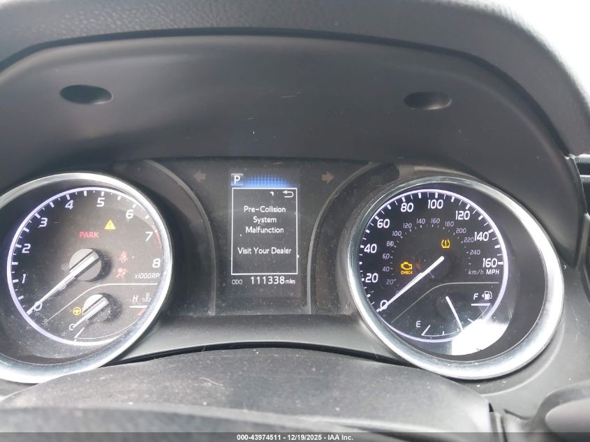 2020 Toyota Camry Se VIN: 4T1G11AK3LU361152 Lot: 43974511