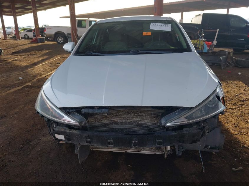 2019 Hyundai Elantra Se VIN: 5NPD74LF4KH429765 Lot: 43974522