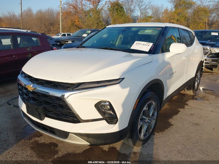 2025 Chevrolet Blazer Fwd 2Lt VIN: 3GNKBCR45SS214835 Lot: 43974524