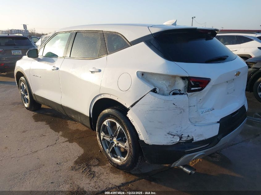 2025 Chevrolet Blazer Fwd 2Lt VIN: 3GNKBCR45SS214835 Lot: 43974524