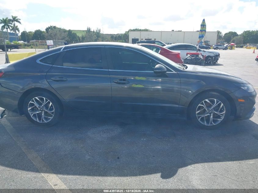 2021 Hyundai Sonata Sel VIN: 5NPEL4JA8MH112713 Lot: 43974525