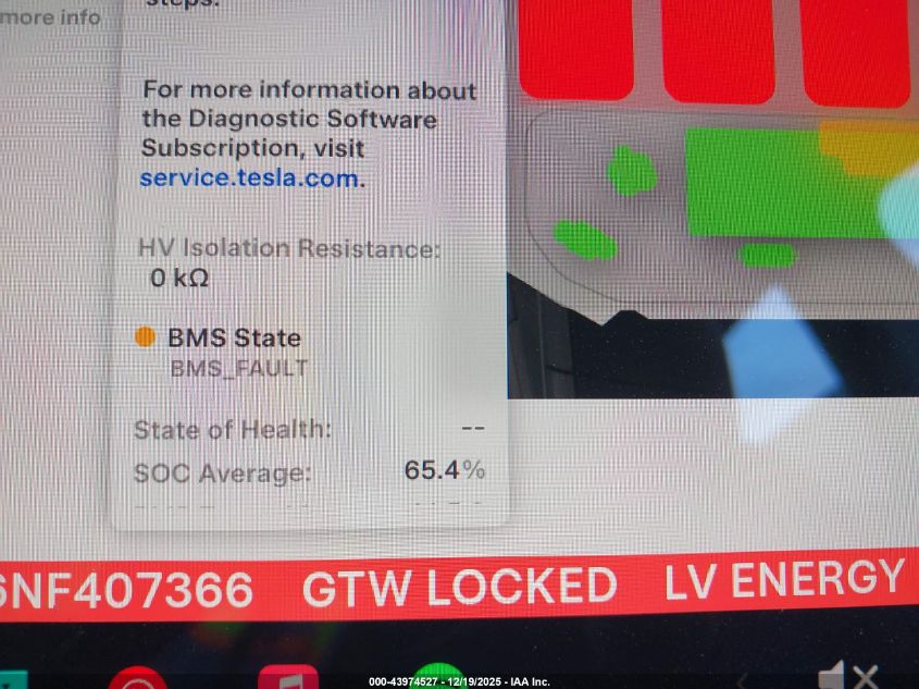 2022 Tesla Model Y Performance Dual Motor All-Wheel Drive VIN: 7SAYGDEF6NF407366 Lot: 43974527