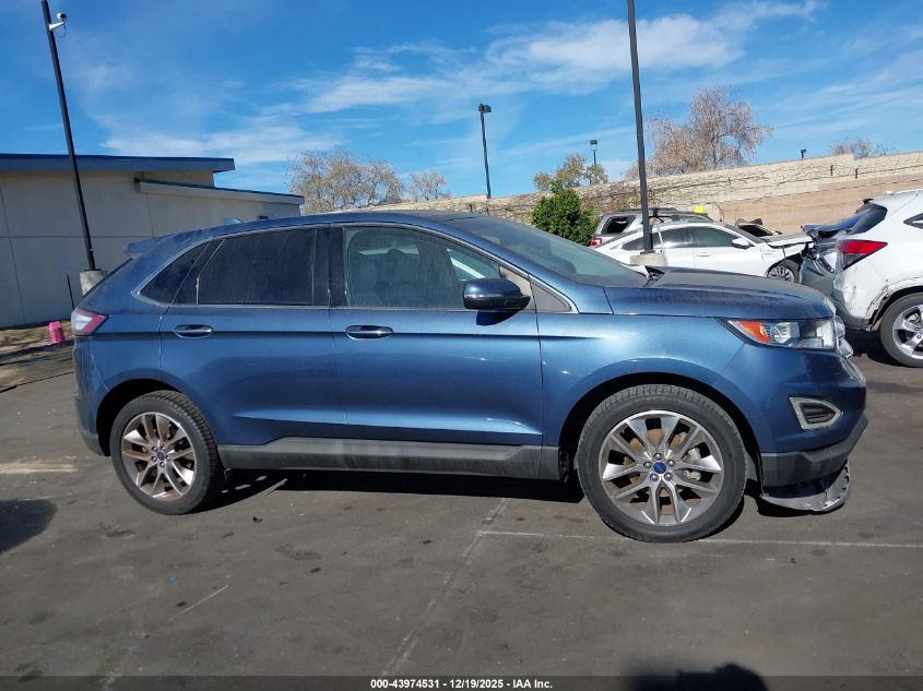 2018 Ford Edge Titanium VIN: 2FMPK3K94JBC51914 Lot: 43974531