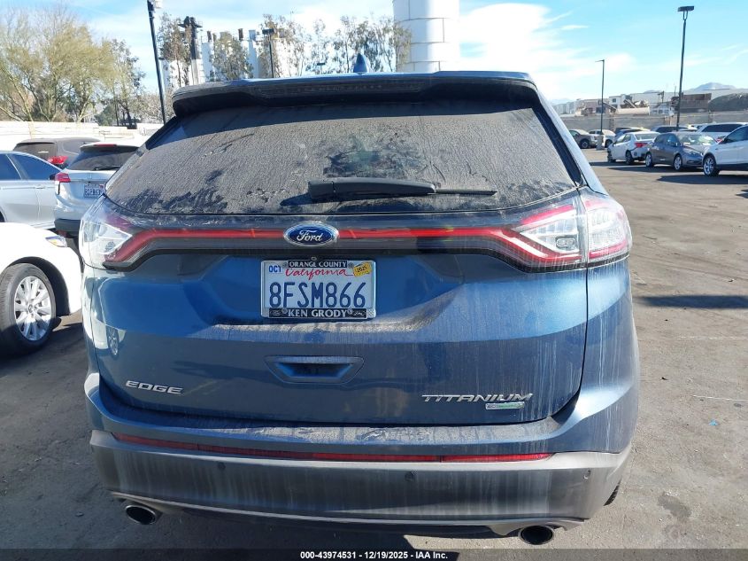 2018 Ford Edge Titanium VIN: 2FMPK3K94JBC51914 Lot: 43974531