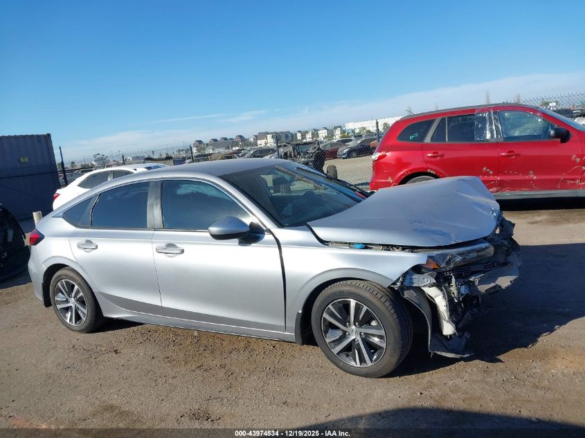 2023 Honda Civic Lx VIN: 19XFL2H59PE013439 Lot: 43974534