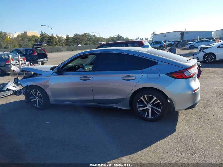 2023 Honda Civic Lx VIN: 19XFL2H59PE013439 Lot: 43974534