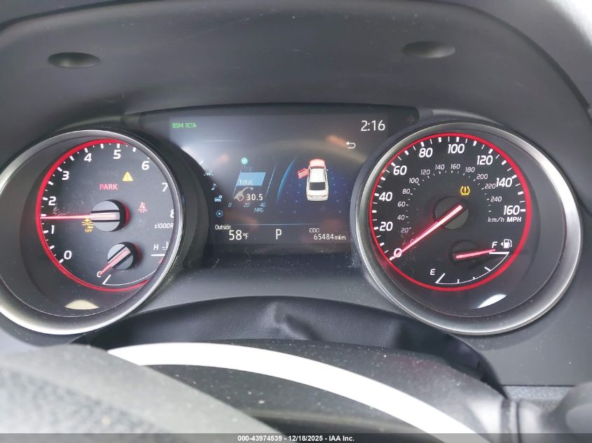 2022 Toyota Camry Xse Awd VIN: 4T1K61BK2NU059803 Lot: 43974539