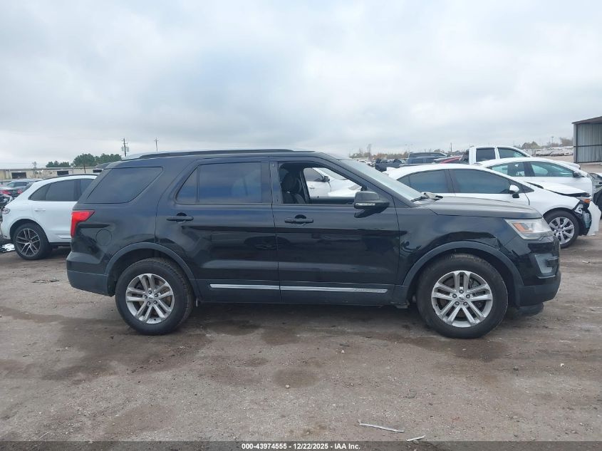 2017 Ford Explorer Xlt VIN: 1FM5K7D83HGA10755 Lot: 43974555