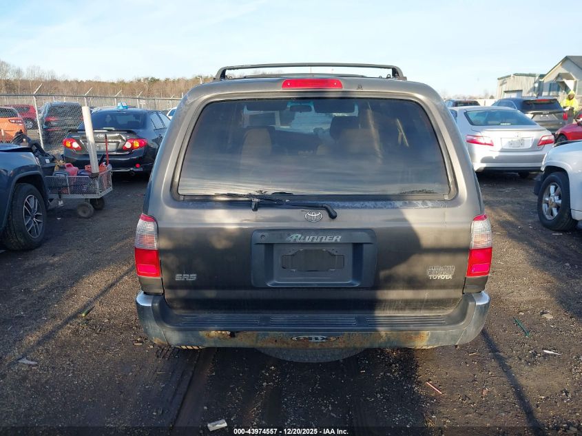 1998 Toyota 4Runner Sr5 V6 VIN: JT3HN86R1W0153427 Lot: 43974557