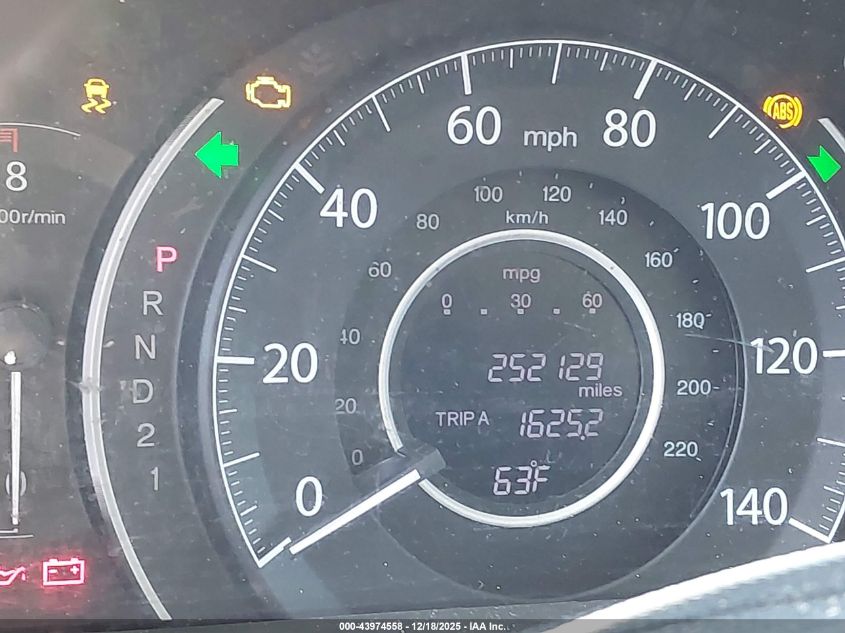 2014 Honda Cr-V Lx VIN: 2HKRM4H32EH646250 Lot: 43974558