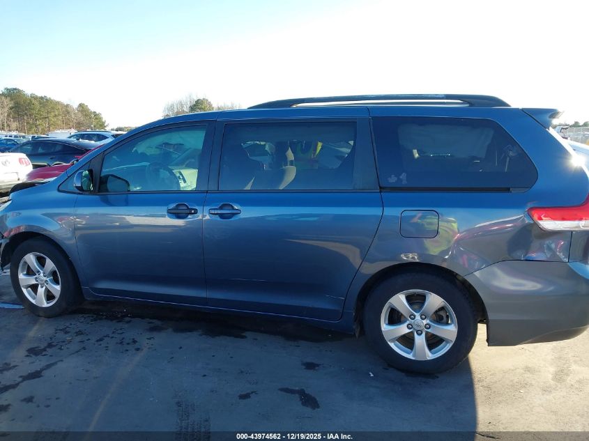 2013 Toyota Sienna Le V6 8 Passenger VIN: 5TDKK3DC1DS361068 Lot: 43974562
