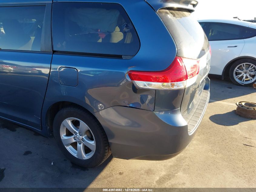 2013 Toyota Sienna Le V6 8 Passenger VIN: 5TDKK3DC1DS361068 Lot: 43974562