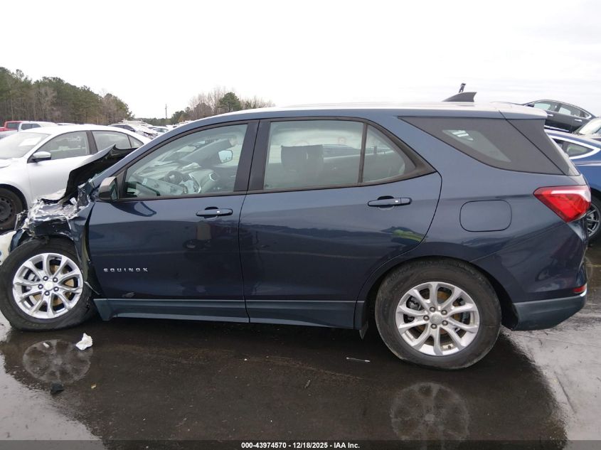2018 Chevrolet Equinox Ls VIN: 3GNAXHEV1JL335069 Lot: 43974570