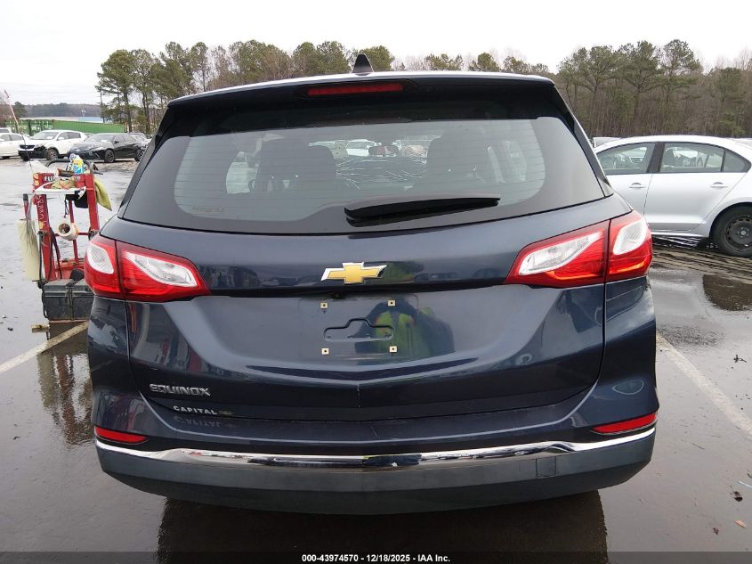 2018 Chevrolet Equinox Ls VIN: 3GNAXHEV1JL335069 Lot: 43974570