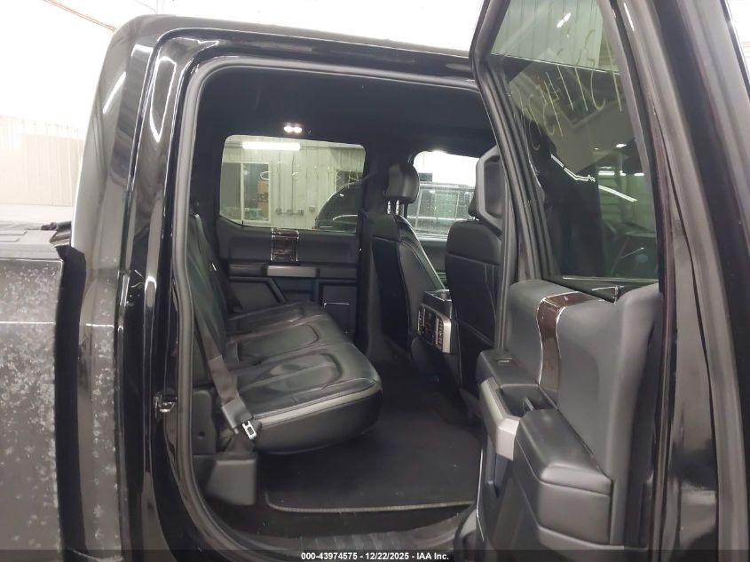 2017 Ford F-150 Platinum VIN: 1FTEW1EG3HFC52530 Lot: 43974575