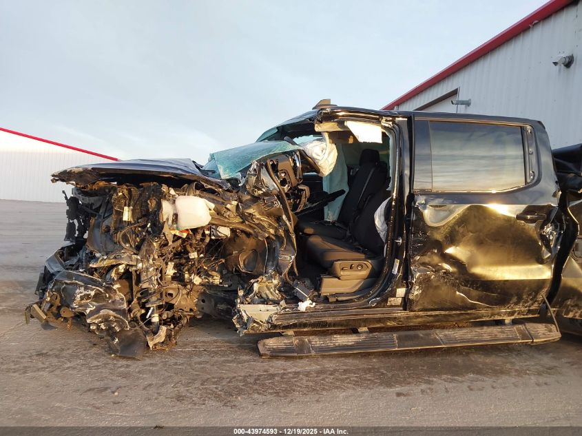 2022 GMC Sierra 1500 4Wd Short Box Elevation VIN: 3GTPUJEK7NG673311 Lot: 43974593