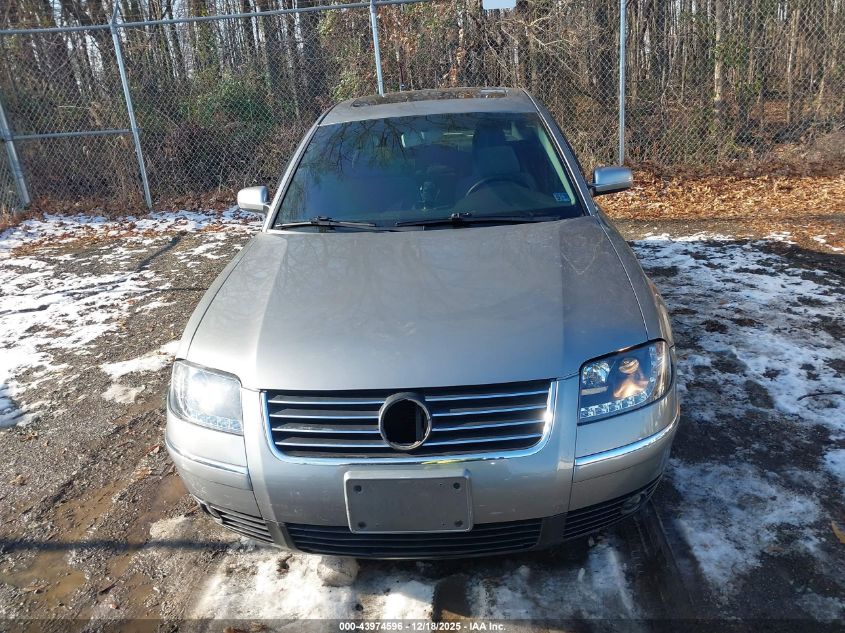 2003 Volkswagen Passat Gls V6 VIN: WVWPH63B83P446979 Lot: 43974596