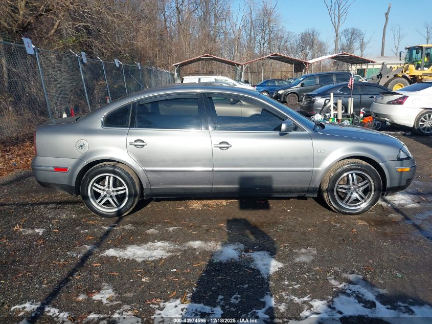 2003 Volkswagen Passat Gls V6 VIN: WVWPH63B83P446979 Lot: 43974596
