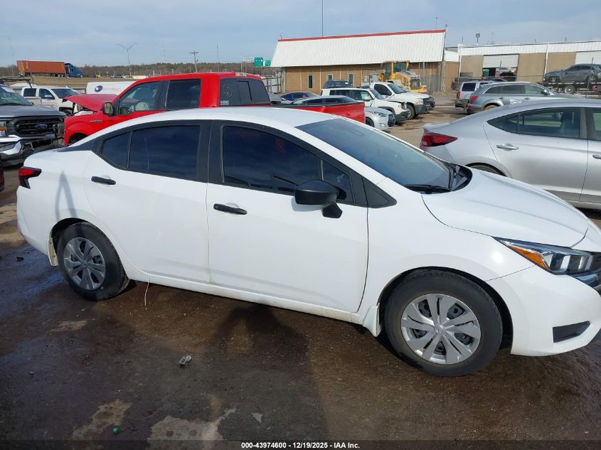 2024 Nissan Versa 1.6 S VIN: 3N1CN8DV6RL826731 Lot: 43974600