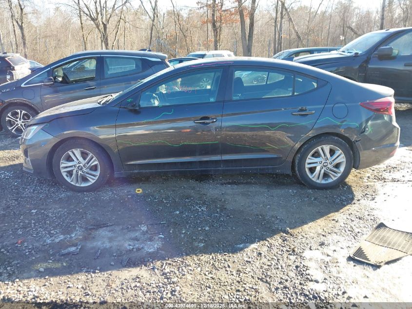 2020 Hyundai Elantra Sel VIN: 5NPD84LF0LH549299 Lot: 43974601