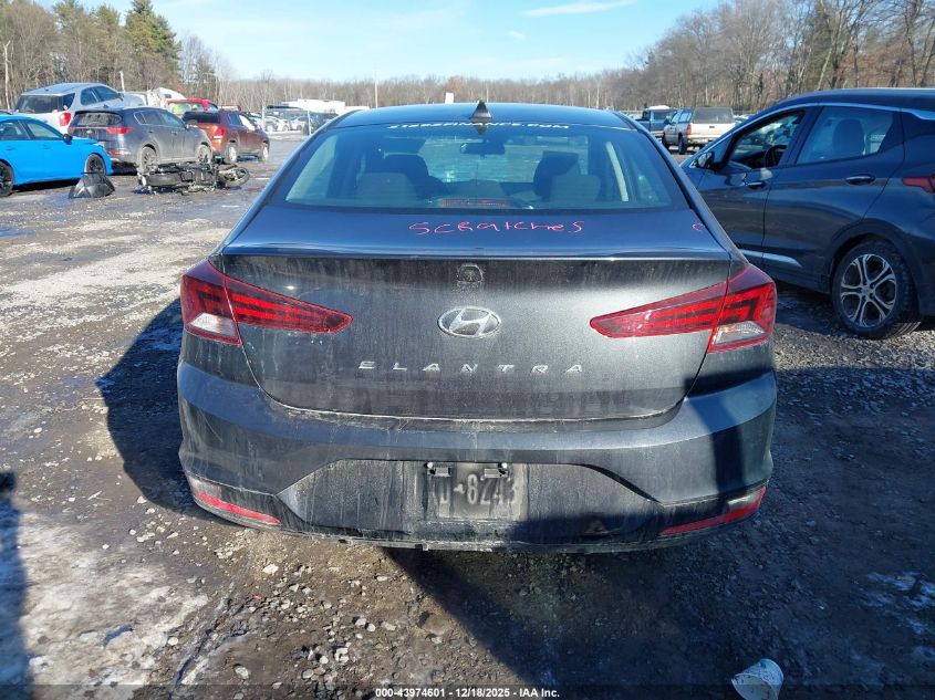 2020 Hyundai Elantra Sel VIN: 5NPD84LF0LH549299 Lot: 43974601